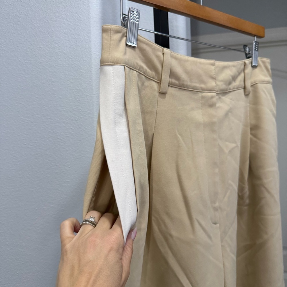 Favorite Daughter Margaret Wide Leg Pant (Sand) Trouser Trousers Size 10 Womens - Picture 4 of 11